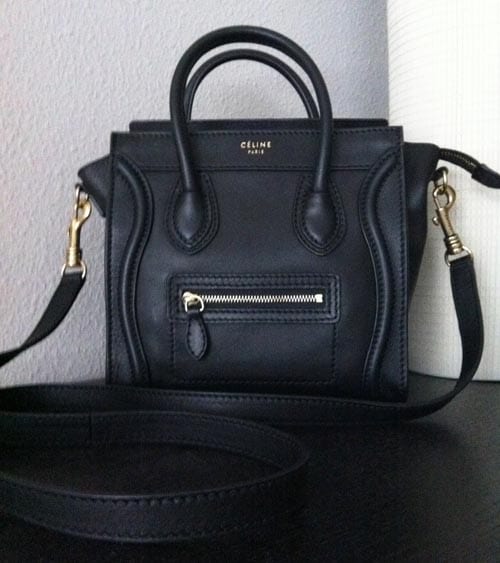 CELINE NANO LUGGAGE BAG REFERENCE GUIDE | SPOTTED FASHION on The Hunt  