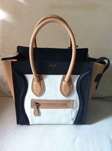 Celine Luggage Tri Color 1 | Spotted Fashion
