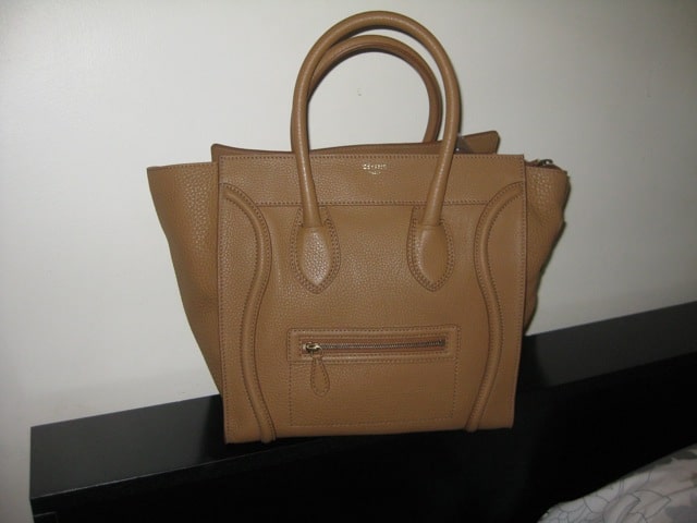 fake celine bag - Celine-camel-luggage-tote.jpg