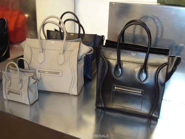 celine luggage mini taupe  