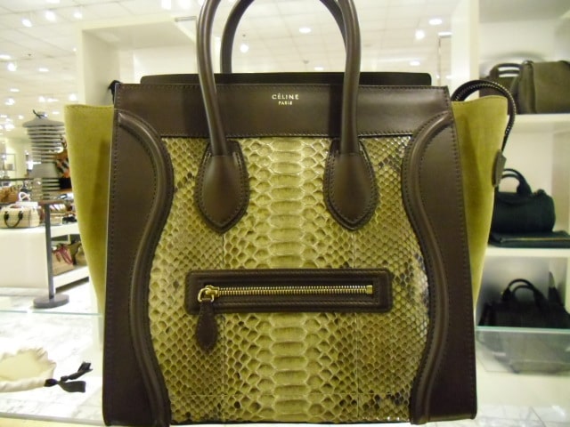 Celine Python Bags from Spring 2012 | Spotted Fashion  