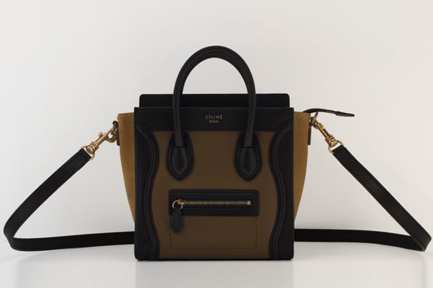 Celine Nano Luggage Bag tri color | Spotted Fashion  