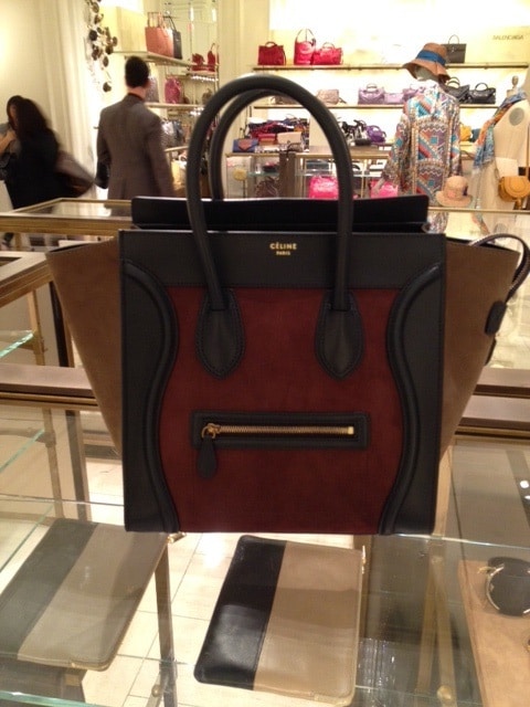 celine tricolor micro