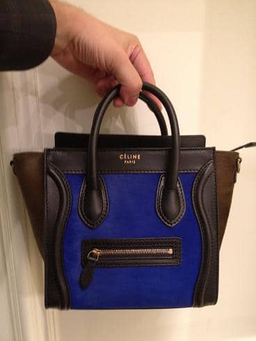 Celine-Cobalt-Tricolor-Nano-Luggage-Bag-Fall-2012-2000USD ...  