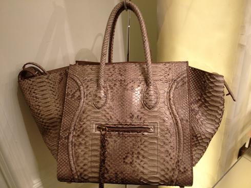 Celine Python Bags the Ultimate in Luxury | Spotted Fashion  