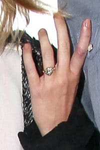Miley Cyrus Engagement Givenchy Nightingale Bag6