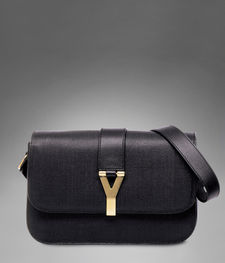 YSL Large Chyc Black Flap Bag | Spotted Fashion YSL Large Chyc Black Flap Bag | Spotted Fashion