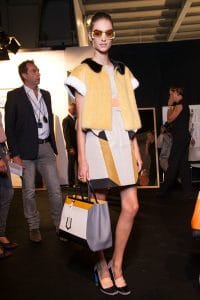 Fendi Spring 2013 Backstage with 2Jours Tote Bag 2