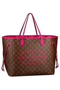Louis Vuitton Pink Neverfull Bag