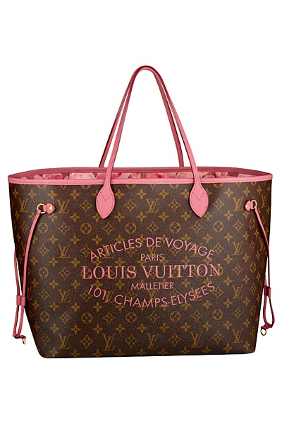 Louis Vuitton Spring/Summer 2013 Neverfull Bags with colorful trim – Spotted Fashion