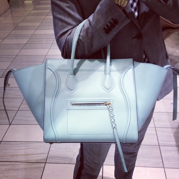 Celine Icy Blue \u0026#39;Glacier\u0026#39; bags from Summer 2013 are in stores now ...  