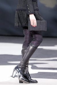 Chanel Black Clutch Bag - Fall 2013 Runway
