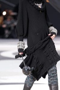 Chanel Black Globe Bag - Fall 2013 Runway