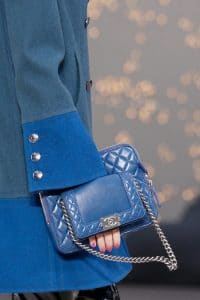 Chanel Blue Bag - Fall 2013 Runway