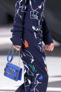 Chanel Blue Flap Mini Bag 2 - Fall 2013 Runway