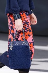 Chanel Blue Shoulder Bag - Fall 2013 Runway