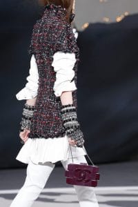 Chanel Burgundy Lego Clutch Bag - Fall 2013 Runway