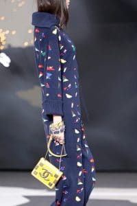 Chanel Yellow Flap Mini Bag - Fall 2013 Runway