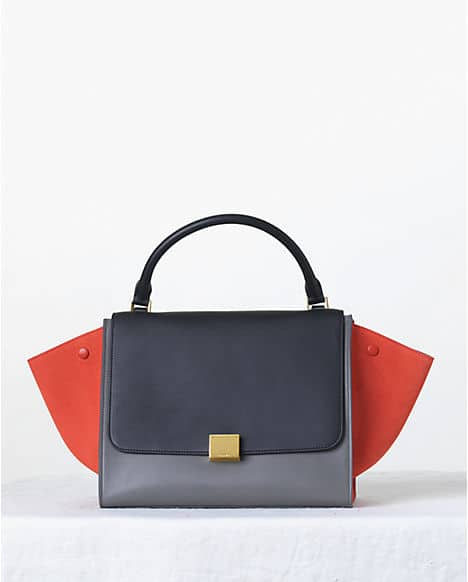 sac celine trapeze tricolor  