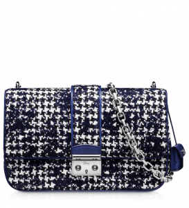 dior tweed bag