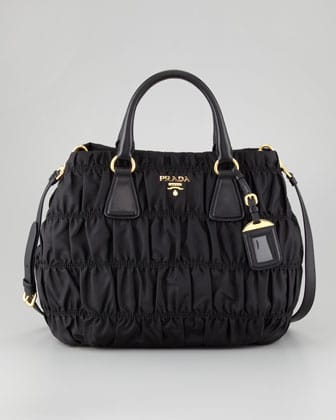 prada gaufre leather bag