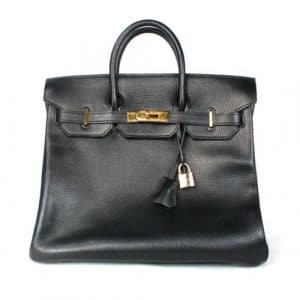 Hermes Black Birkin 35cm Bag