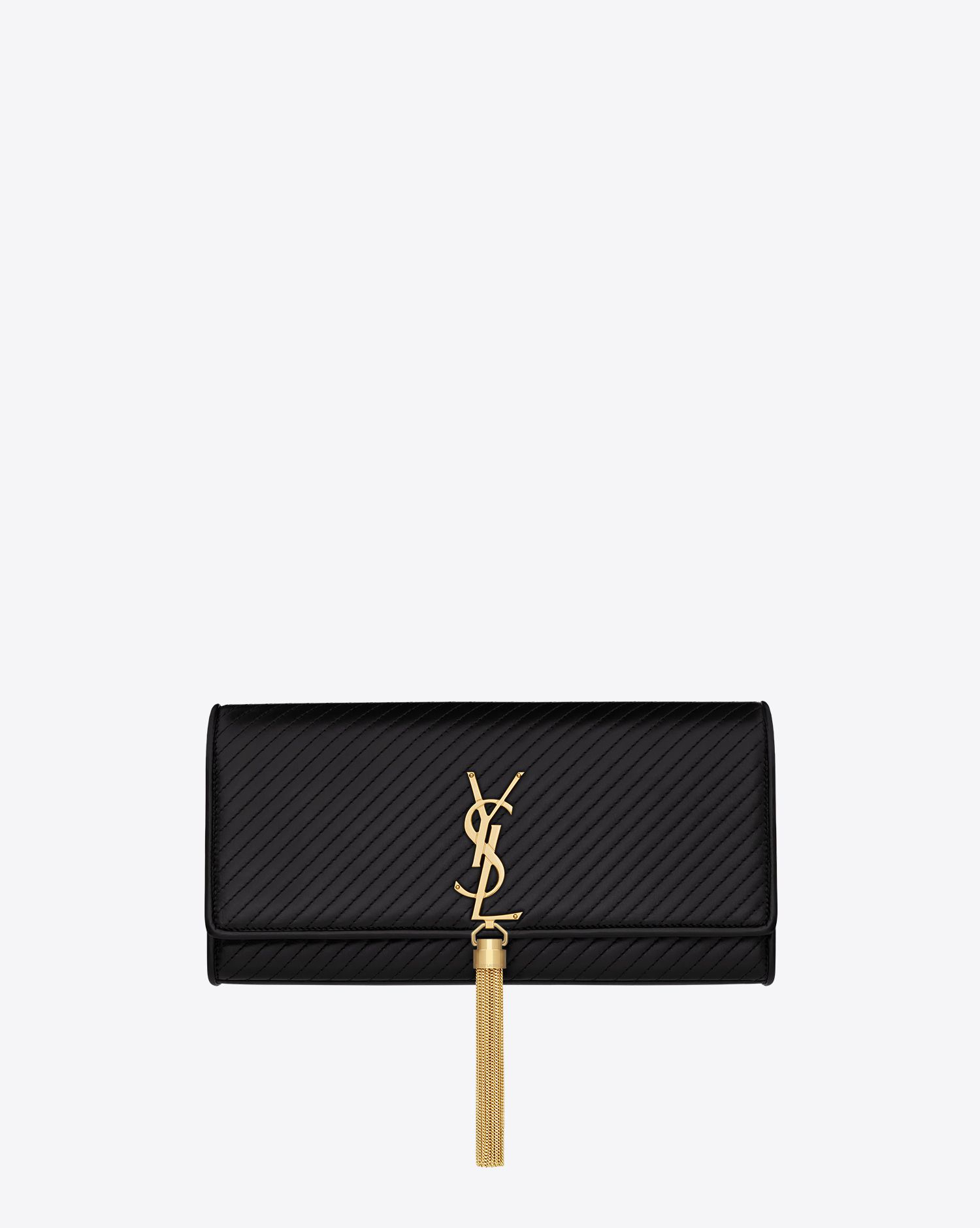 Saint Laurent Classic Monogramme Clutch Bag Reference Guide ...  