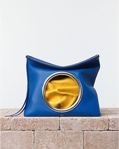 celine colorful clutch bag  