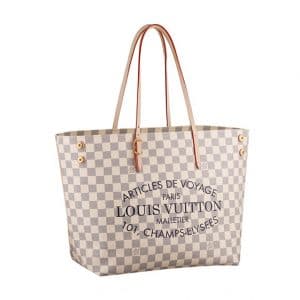 Louis Vuitton Damier Azur Articles de Voyage Tote Bag - Spring Summer 2014