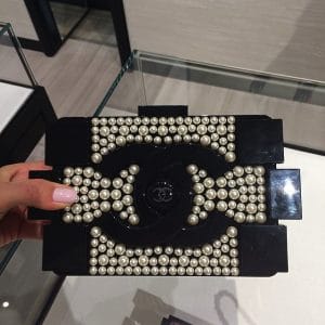 Chanel Pearlized Lego Bag - Spring 2014