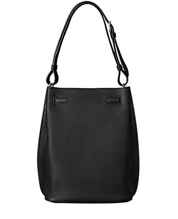 hermes black handbag kelly  