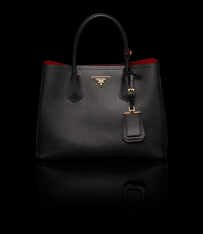 Prada Double Tote Bag Reference Guide | Spotted Fashion  