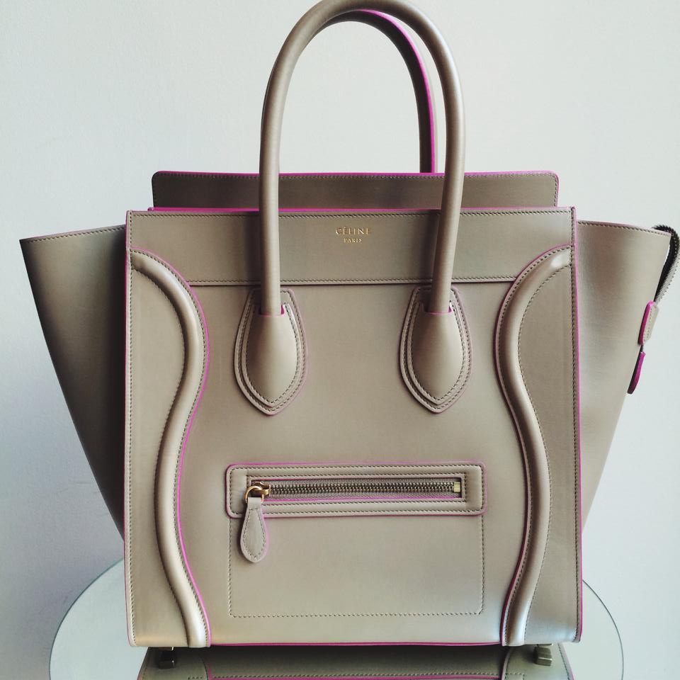 Celine Bags with Colored Trim for Fall / Winter 2014 | Spotted Fashion  