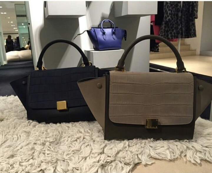 buy celine luggage bag online - Celine Mini Trapeze Bag Colors for Spring 2015 | Spotted Fashion