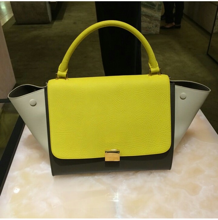 celine trapeze tricolor  