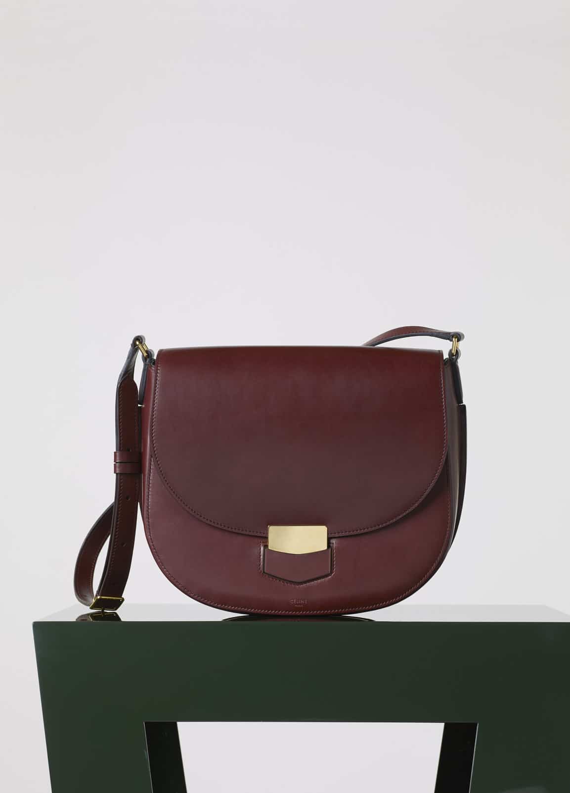 Celine Trotteur With Buckle Bag Reference Guide | Spotted Fashion Celine Trotteur With Buckle Bag Reference Guide | Spotted Fashion