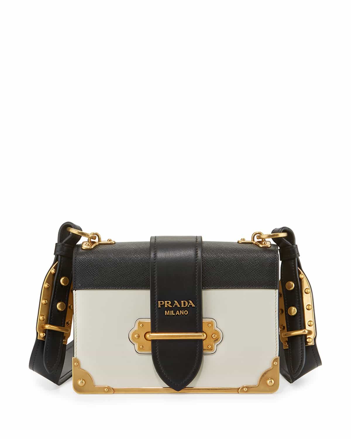 Prada Saffiano leather mini-bag / wallet on chain, Women's Fashion, Bags &  Wallets, Wallets & Card Holders on Carousell