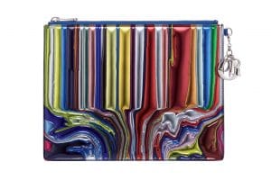 Dior Lady Art Clutch Bag by Ian Davenport