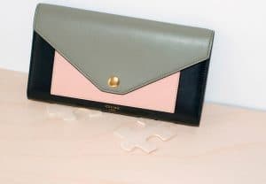 Celine Multicolor Pocket Trifolded Multifunction