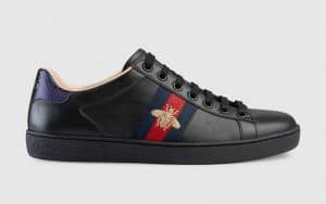 gucci sneakers black bee