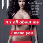 Kim Kardashian W Nude Cover 2010