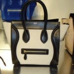 Celine Bicolor Mini Luggage Bag - Resort 2011
