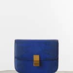 Celine Indigo Lizard Classic Box Medium Bag