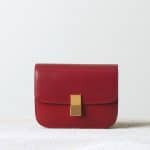 Celine Red Box Calfskin Classic Box Medium Bag