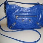 Balenciaga Blue Outremer Hip GSH Bag
