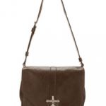 Givenchy Khaki Smooth Leather Obsedia Messenger Bag