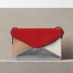 celine-red-suede-silver-metallic-diamond-clutch-bag