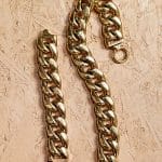 Celine spring 2012 gold bracelet