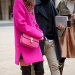 Celine Neon Pink Bag Streetstyle