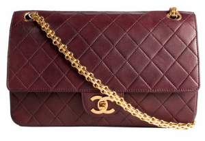 chanel bag flap reference guide medium classic burgundy
